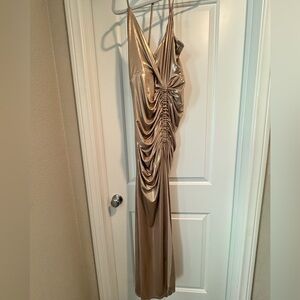 Marciano Shimmering Gold Dress